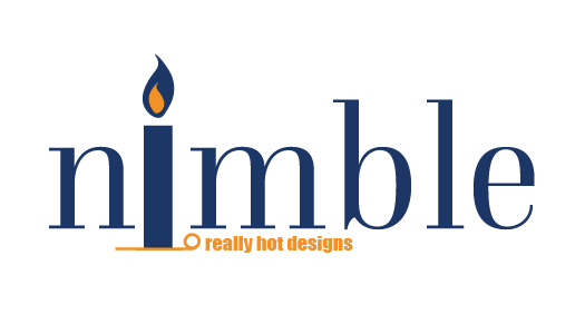 image of the Nimble logo Julie made for a class project