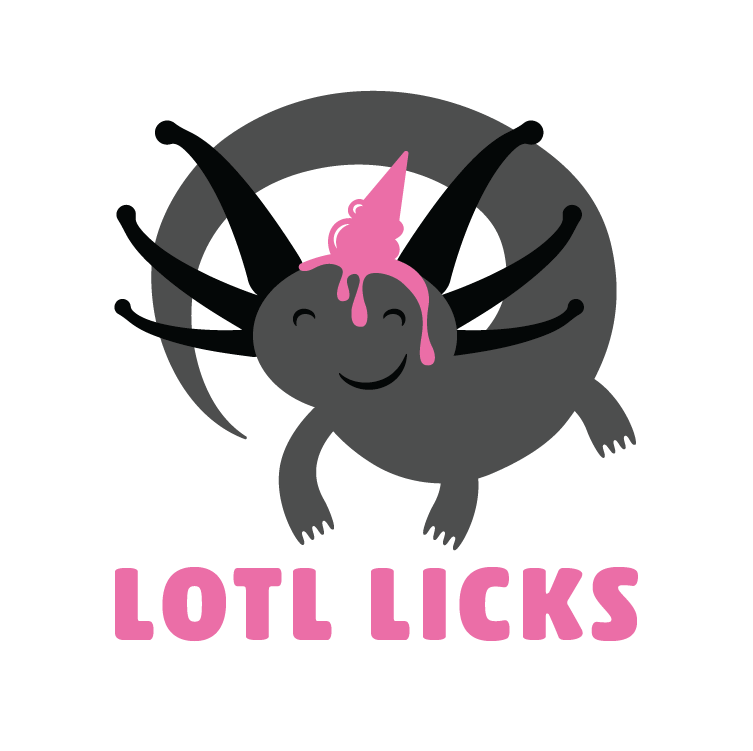 Lotl Licks Ice Cream Shoppe Logo Design Process